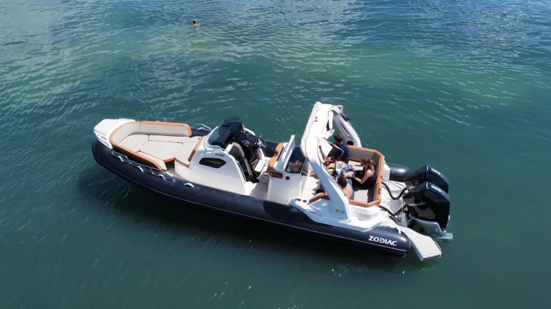 Zodiac Medline 9, gestion location arcachon, location de bateaux Arcachon