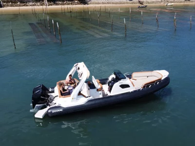 Zodiac Medline 9, gestion location arcachon, location de bateaux Arcachon